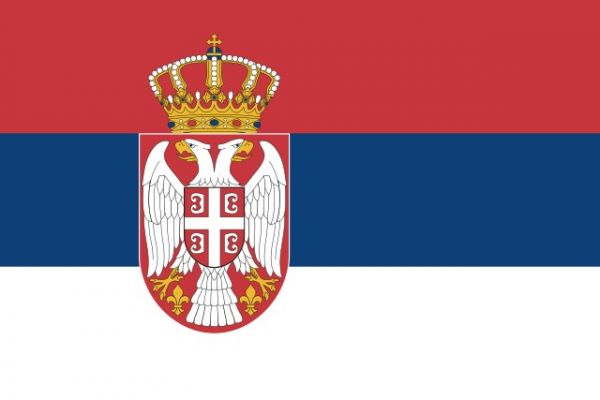 bandiera serbia